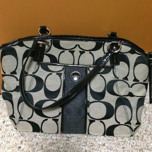 COACH black tote