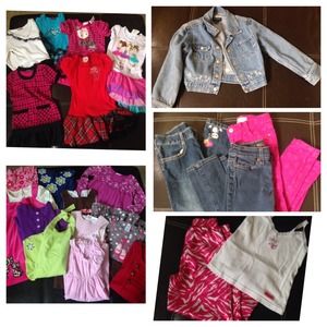 Little Girls Clothes size's 5T/6T