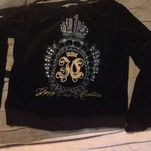 Juicy couture black valor track suit