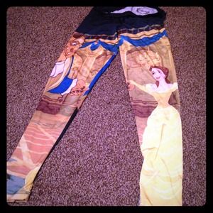 Disney Beauty and the Beast Leggings