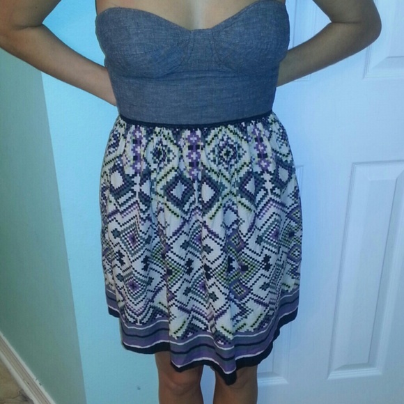 Short Johnny Martin size small dress w/pattern - Picture 1 of 2
