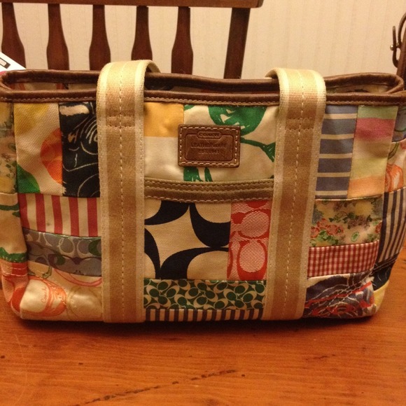 Patchwork Coach purse