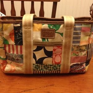 Patchwork Coach purse