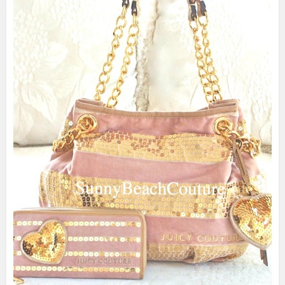 Juicy Couture damsel purse w/ matching wallet