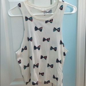 Forever 21 Bow Crop Top