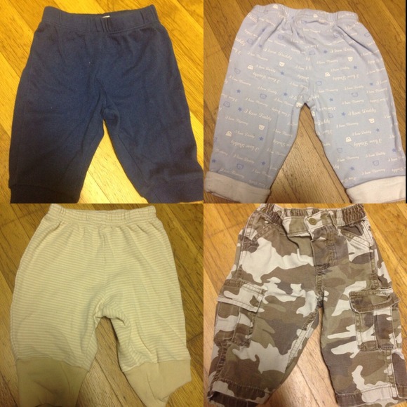 3 to 6 months boy pants