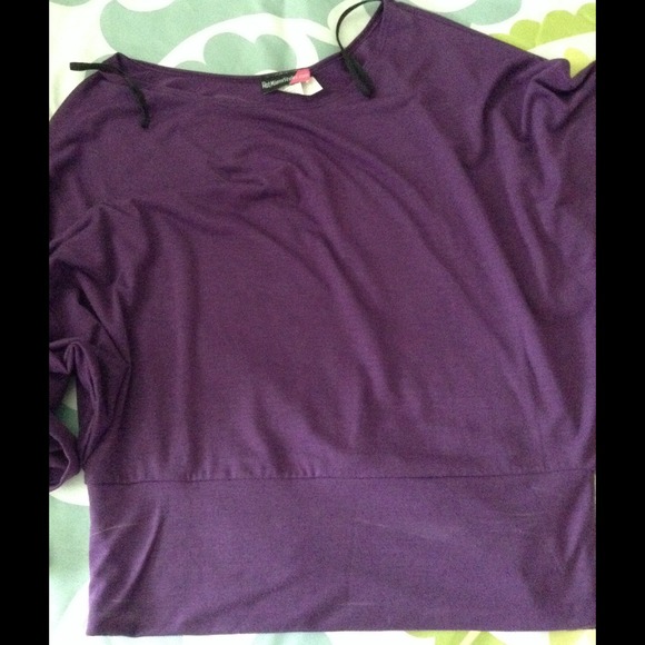 Purple dolman shirt