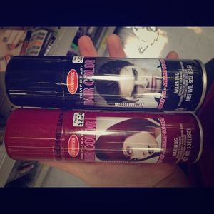 Black and Red hair dye.!