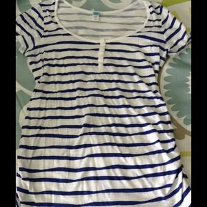 Old navy striped maternity top