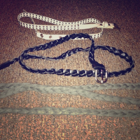 3 skinny belt bundle