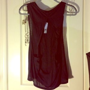 Garage Black open back twirl