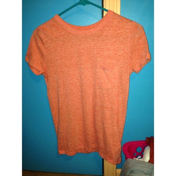 Orange Pocket Shirt