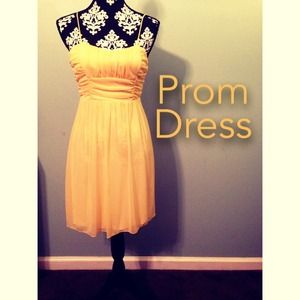 Yellow Chiffon Dress 💛