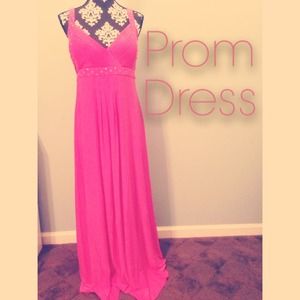 Hot Pink Prom Dress 💕