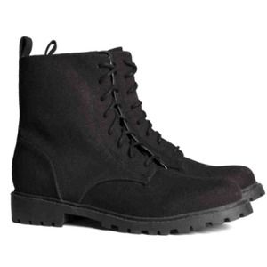 Black Combat Boots