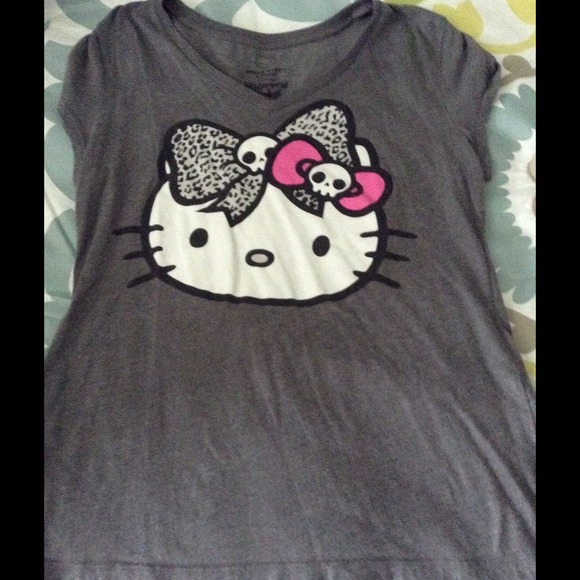 Hello kitty goth shirt