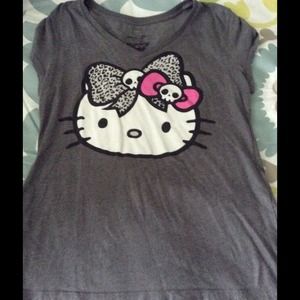 Hello kitty goth shirt
