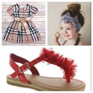 Laura Ashley Toddler T-Strap Sandals