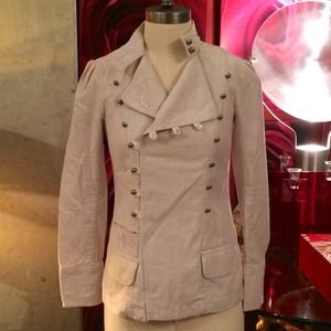 NEW Urban Outfitters Stripped Military Jacket