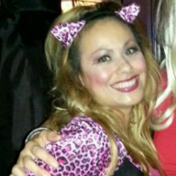 Pink kitty Halloween costume