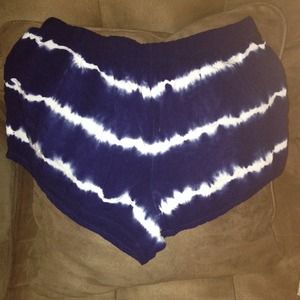 Tie-dye shorts