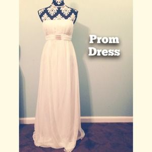 White Prom Dress ✨