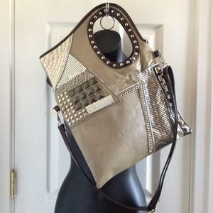 Studded multi-carry bag