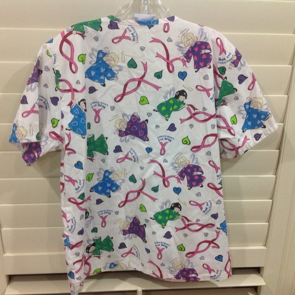 Breast Cancer Hope Scrub💕 - Picture 3 of 4