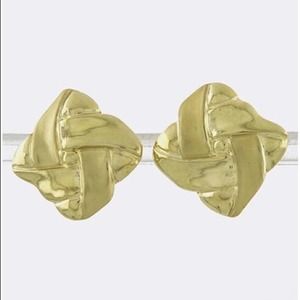 Square Knot Earring
