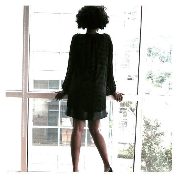 Gorgeous Black Shift Dress.