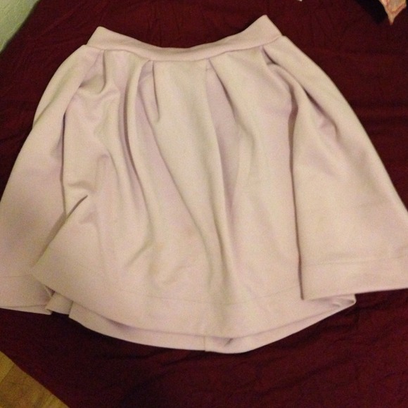 Purple skater skirt
