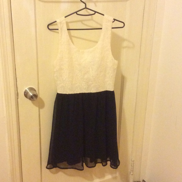 Black and White Dress