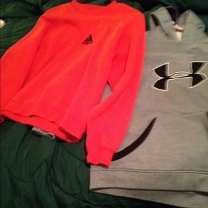 Under Armour & Adidas Sweatshirts 2 for 1
