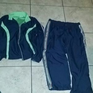 Set of jacket and sweat pants