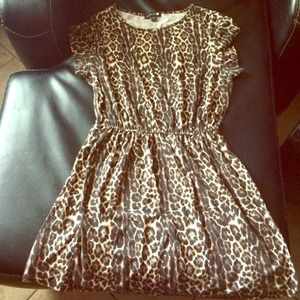 Cheetah print dress