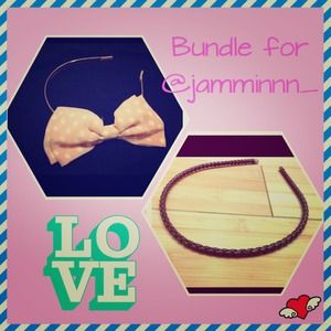 Bundle any two $5 items =8 for @jamminnn_