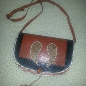 REDUCED Animal Claw Patterned Clutch/Shoulder Bag
