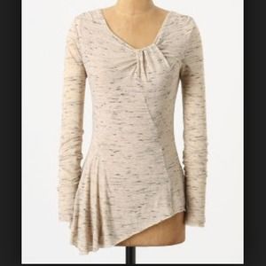 Anthropologie asymmetrical top