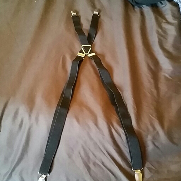 Black suspenders