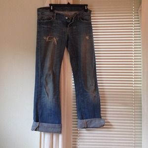 Citizens of Humanity Boho boyfriend jeans.