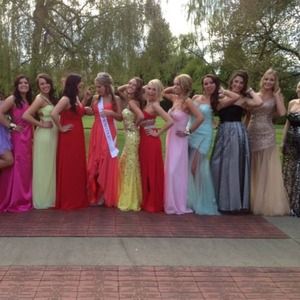 La femme prom dress size 4!