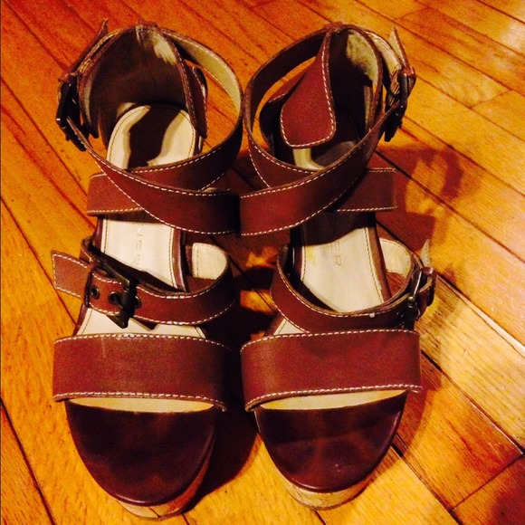 Marc Fisher Strappy Wedges