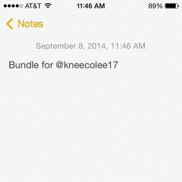 Bundle