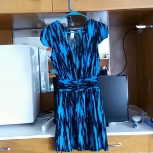 A knee length dress