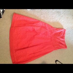 J crew strapless dress with pockets!