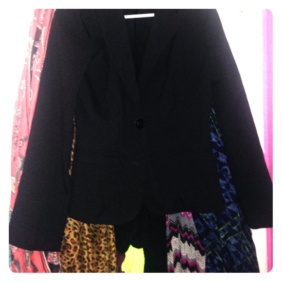 Black blazer size 6.