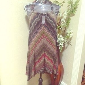 Allen B.- Low back halter dress