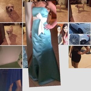 Beautiful Tiffany colored dress