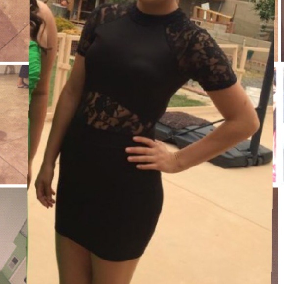 Black classy dress
