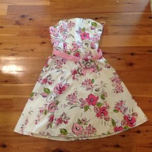 Ann Taylor strapless dress